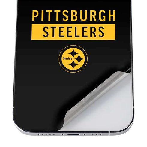 NFL Pittsburgh Steelers Black Performance Series iPhone 12 Pro Max Skin